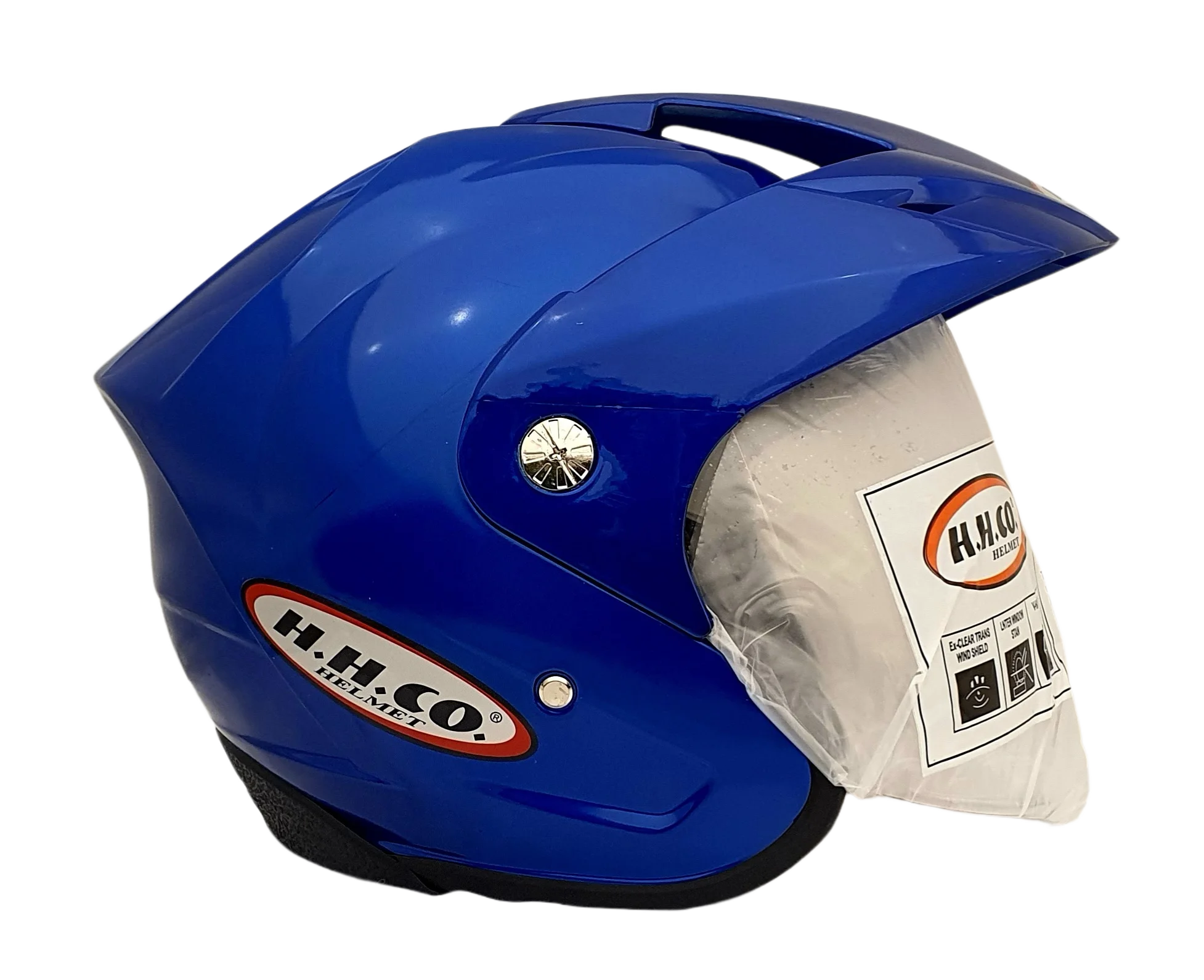 Side View of SMART BLUE SHINE Helmet